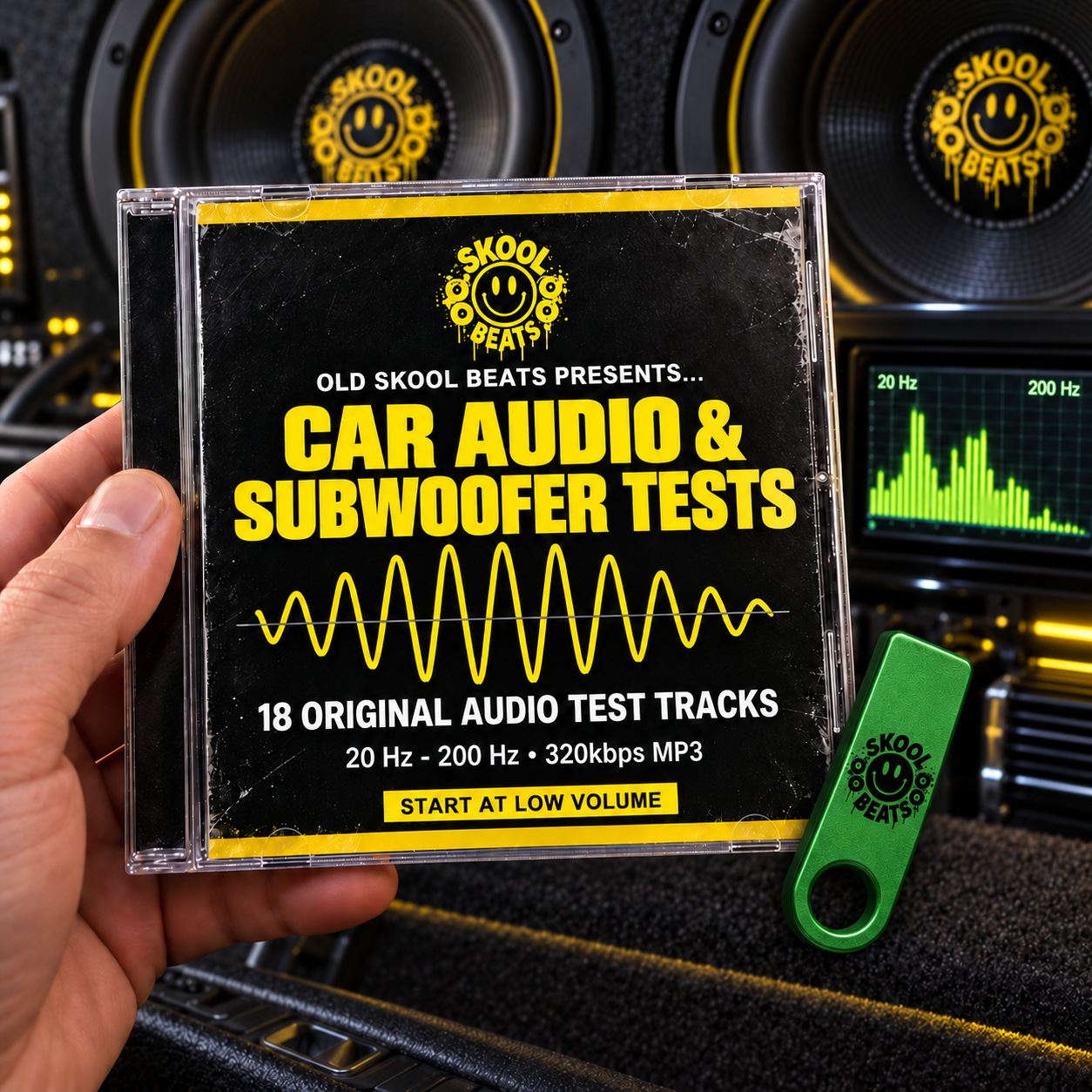 Car Audio & Subwoofer Test USB