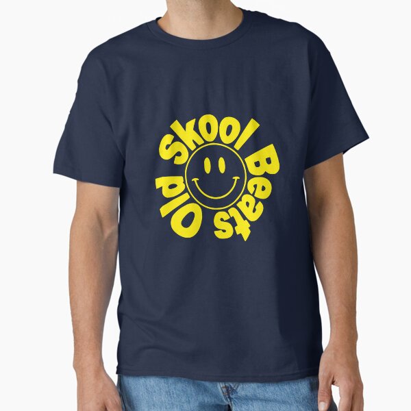 Old Skool Beats yellow logo classic t-shirt