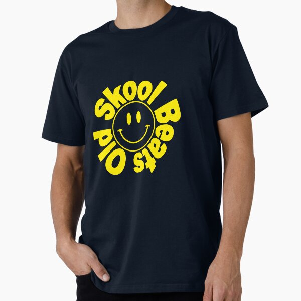 Old Skool Beats yellow logo premium t-shirt