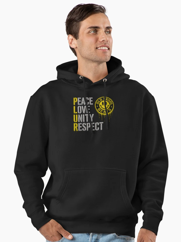 PLUR by Old Skool Beats pullover hoodie