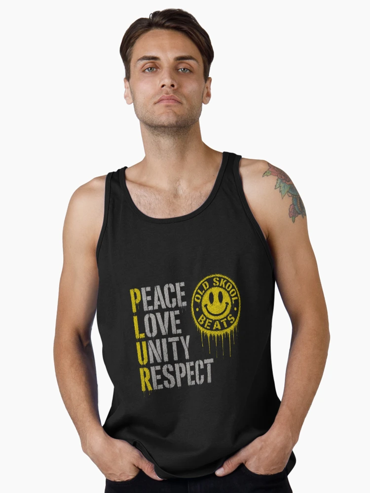 PLUR by Old Skool Beats tank top